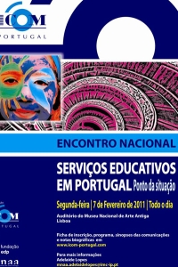 ENCONTRO NACIONAL SERVIOS EDUCATIVOS EM PORTUGAL : PONTO DA SITUAO