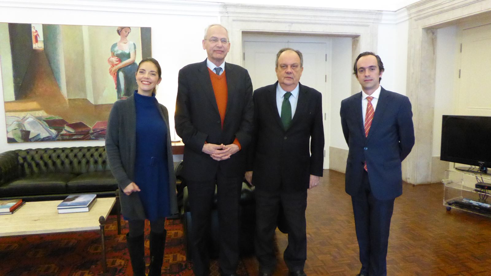 ICOM Portugal acompanha Hans-Martin Hinz em reunio com o Ministro da Cultura